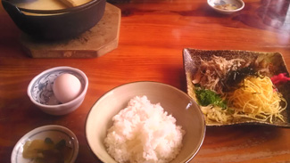 郷土料理「鶏飯」